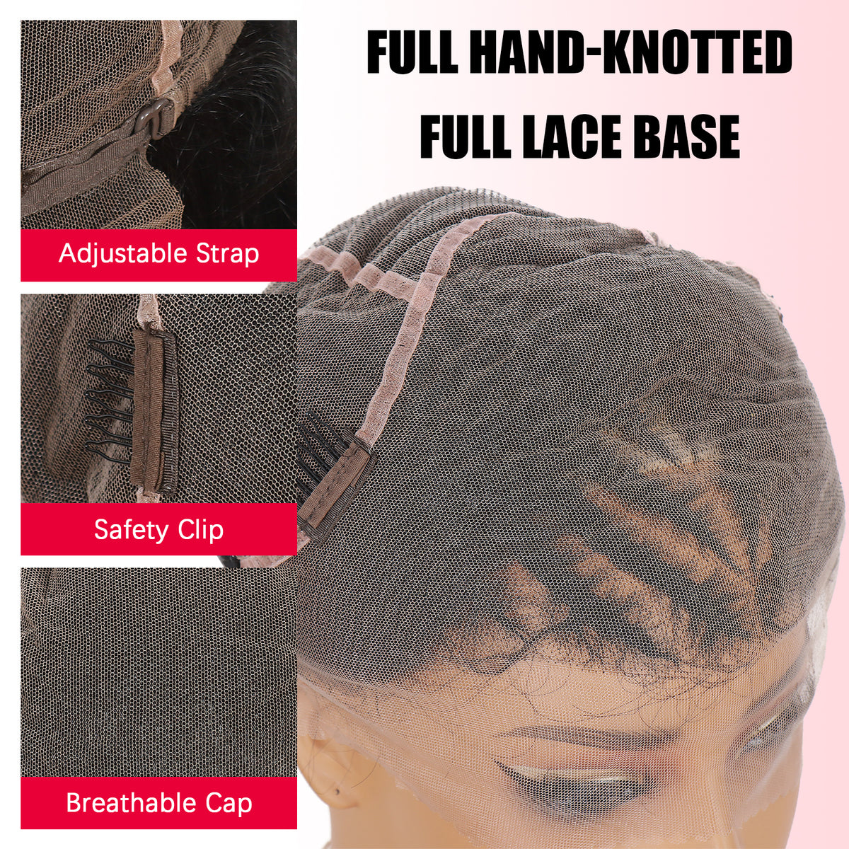 ModeMuse | Full Lace Braided Wig 1B – Hand-Braided Cornrow Buns, Baby Hair, Protective Style Wig, Ready-to-Wear